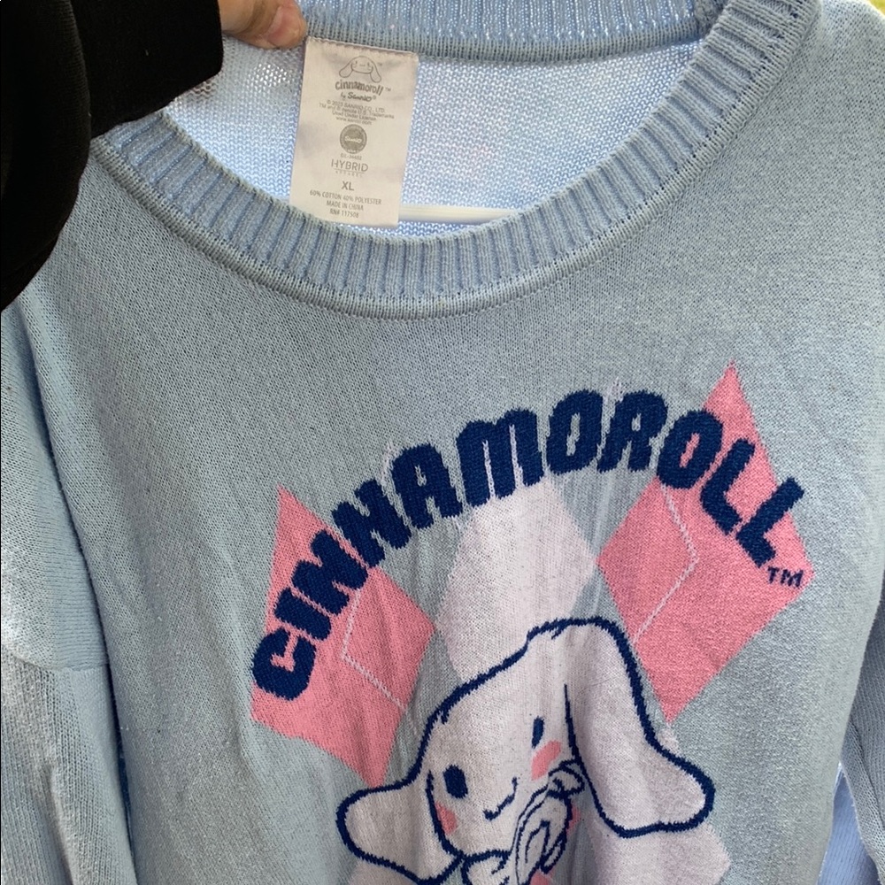 Cinnamoroll Light Blue Sweater